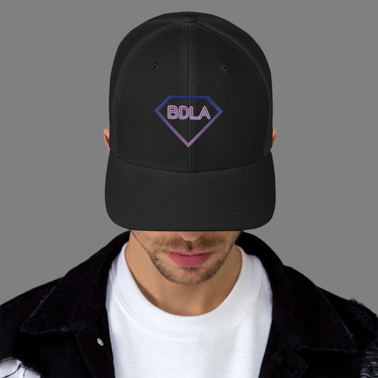 Purple BDLA Sign Trucker Cap