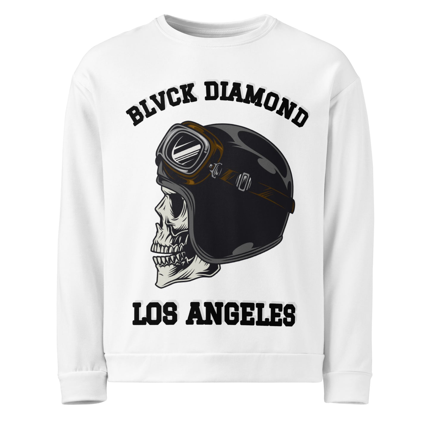 Blvck Diamond Helmet Skull Unisex Sweatshirt