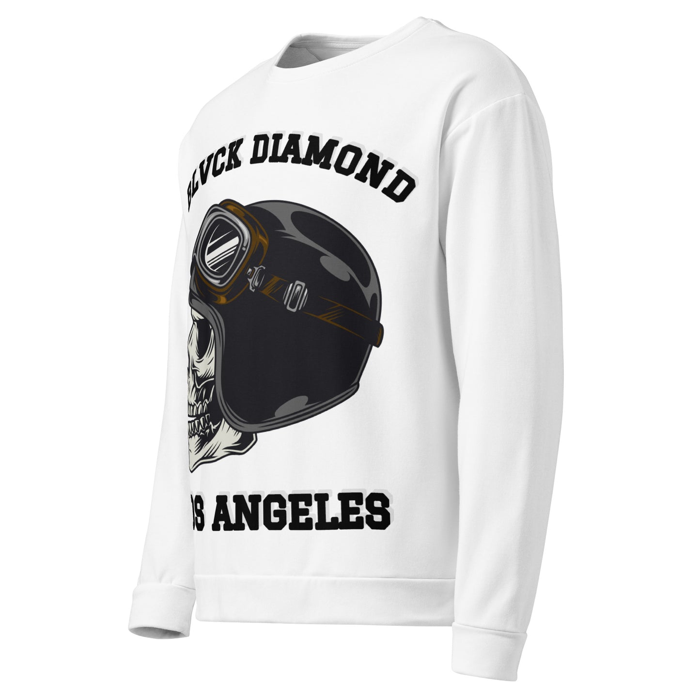 Blvck Diamond Helmet Skull Unisex Sweatshirt