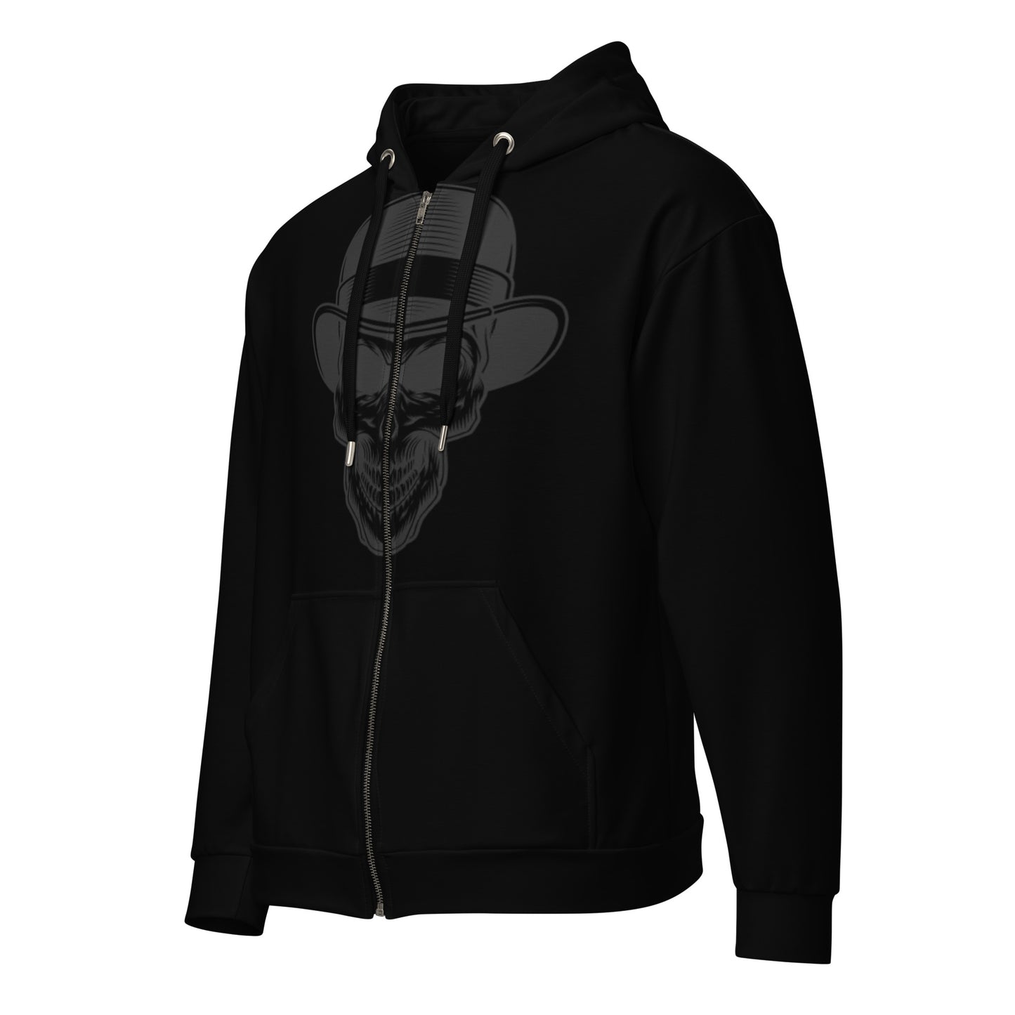 Blvck Skull Unisex zip hoodie