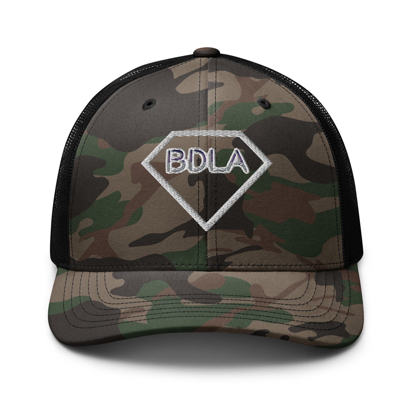 BDLA Camouflage trucker hat