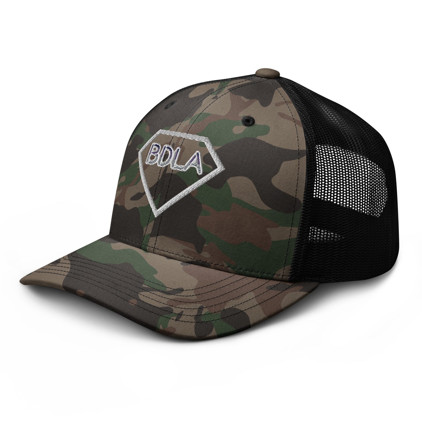 BDLA Camouflage trucker hat