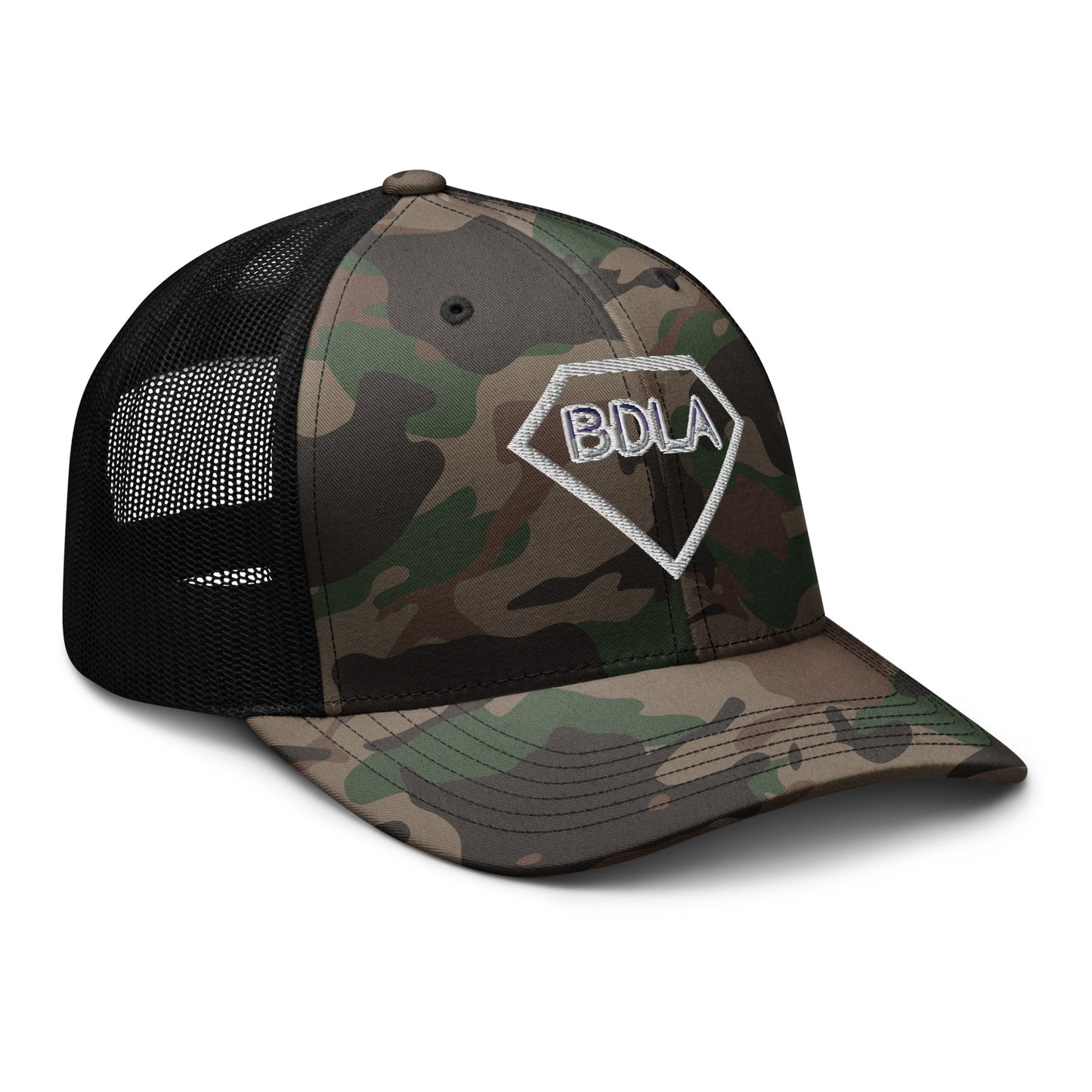 BDLA Camouflage trucker hat