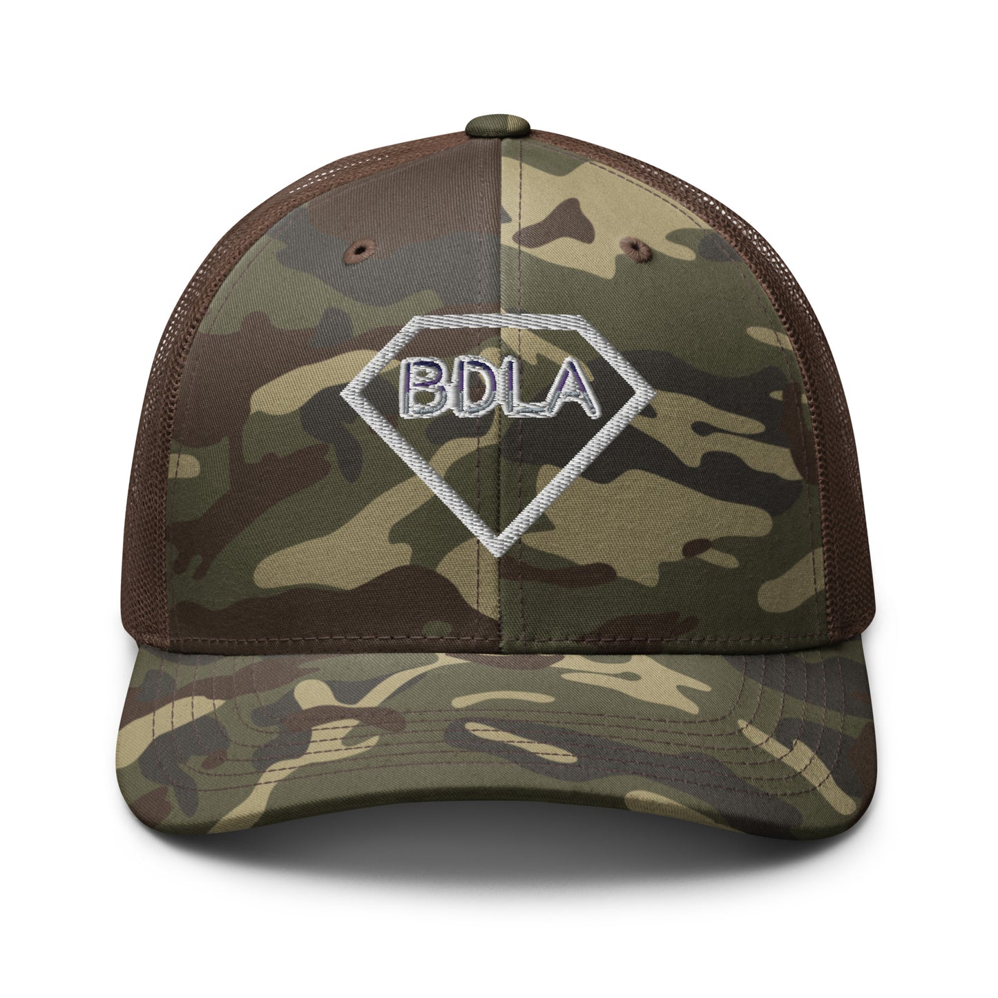 BDLA Camouflage trucker hat