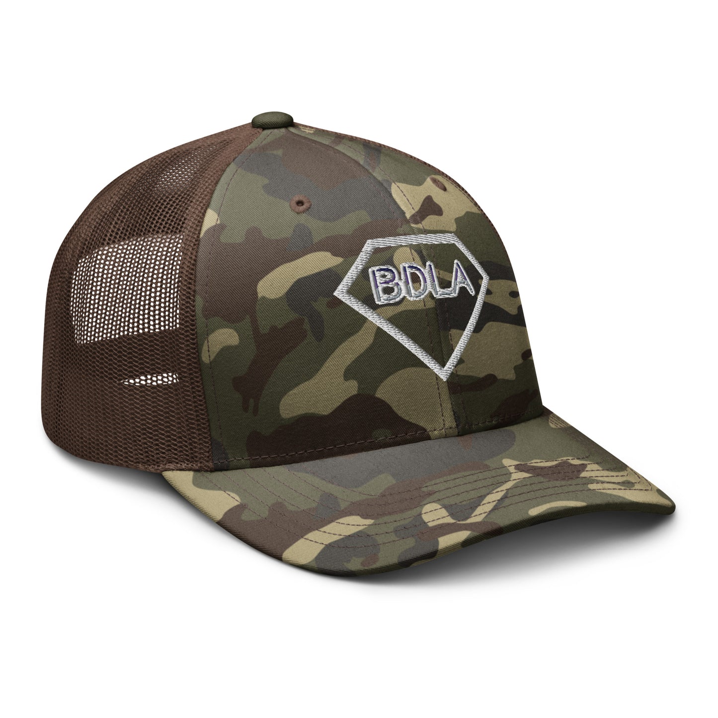 BDLA Camouflage trucker hat