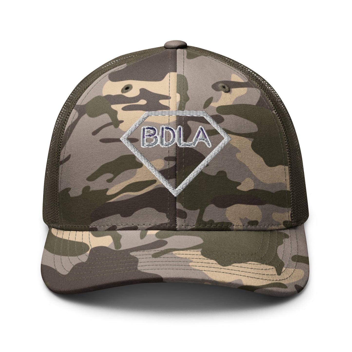 BDLA Camouflage trucker hat