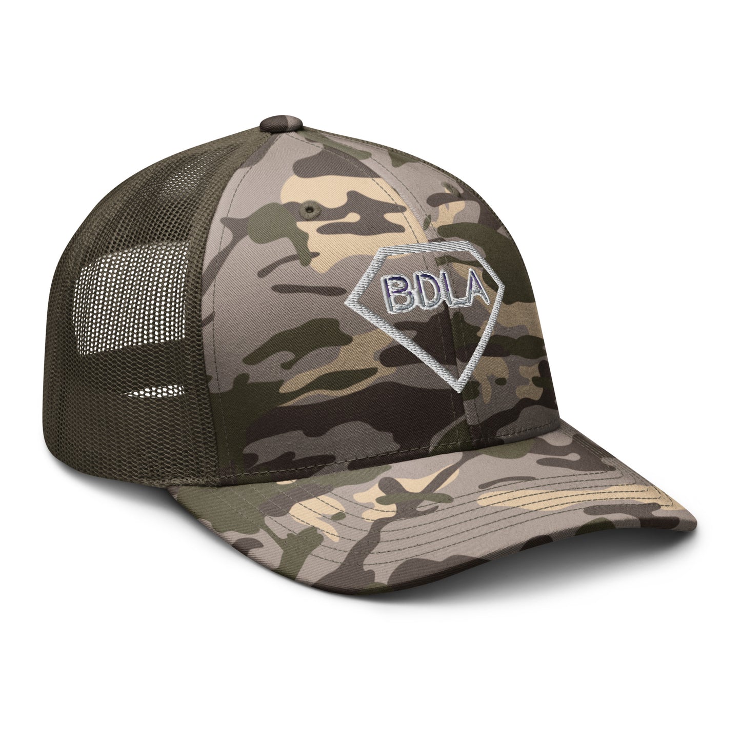 BDLA Camouflage trucker hat