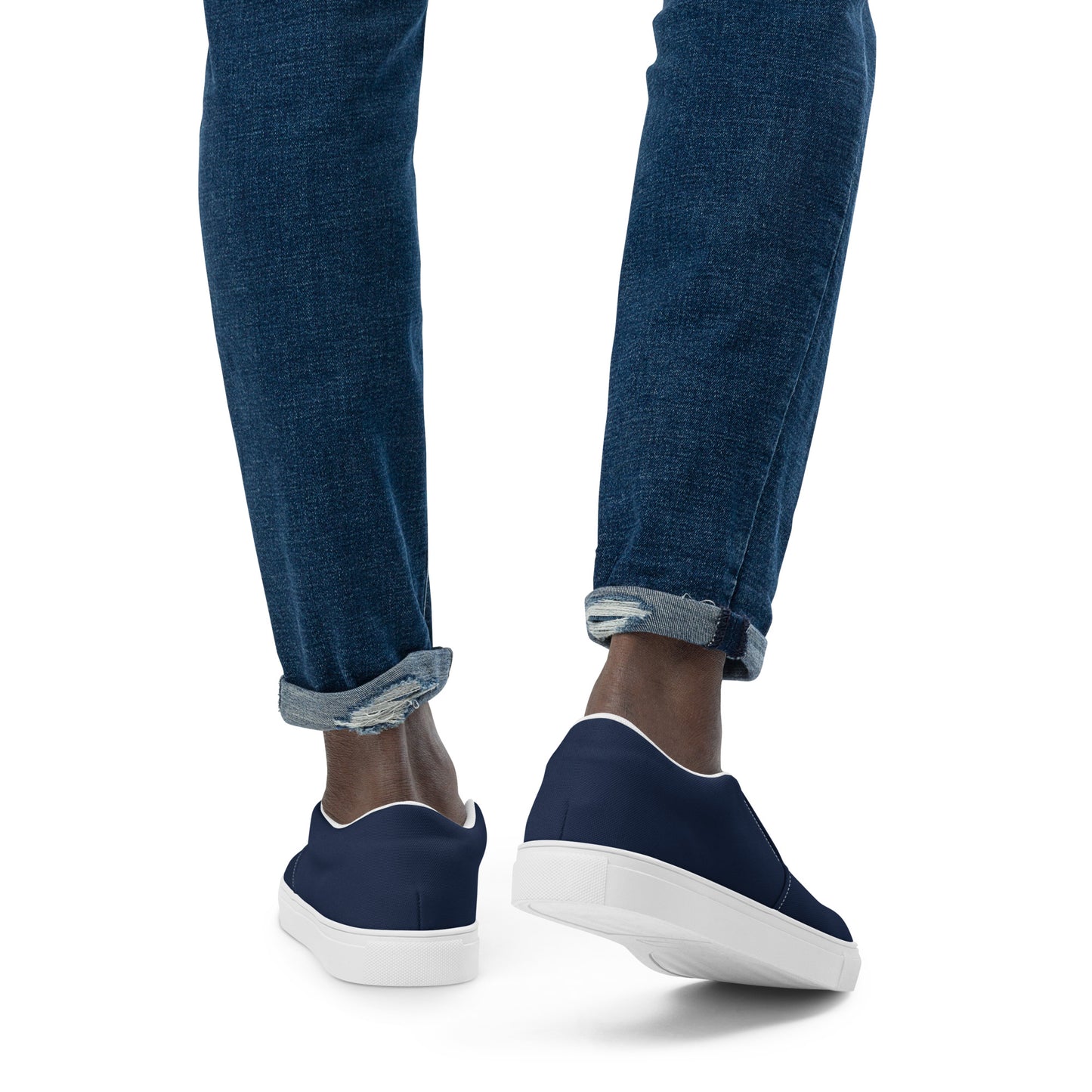 Men’s slip-on canvas shoes Navy