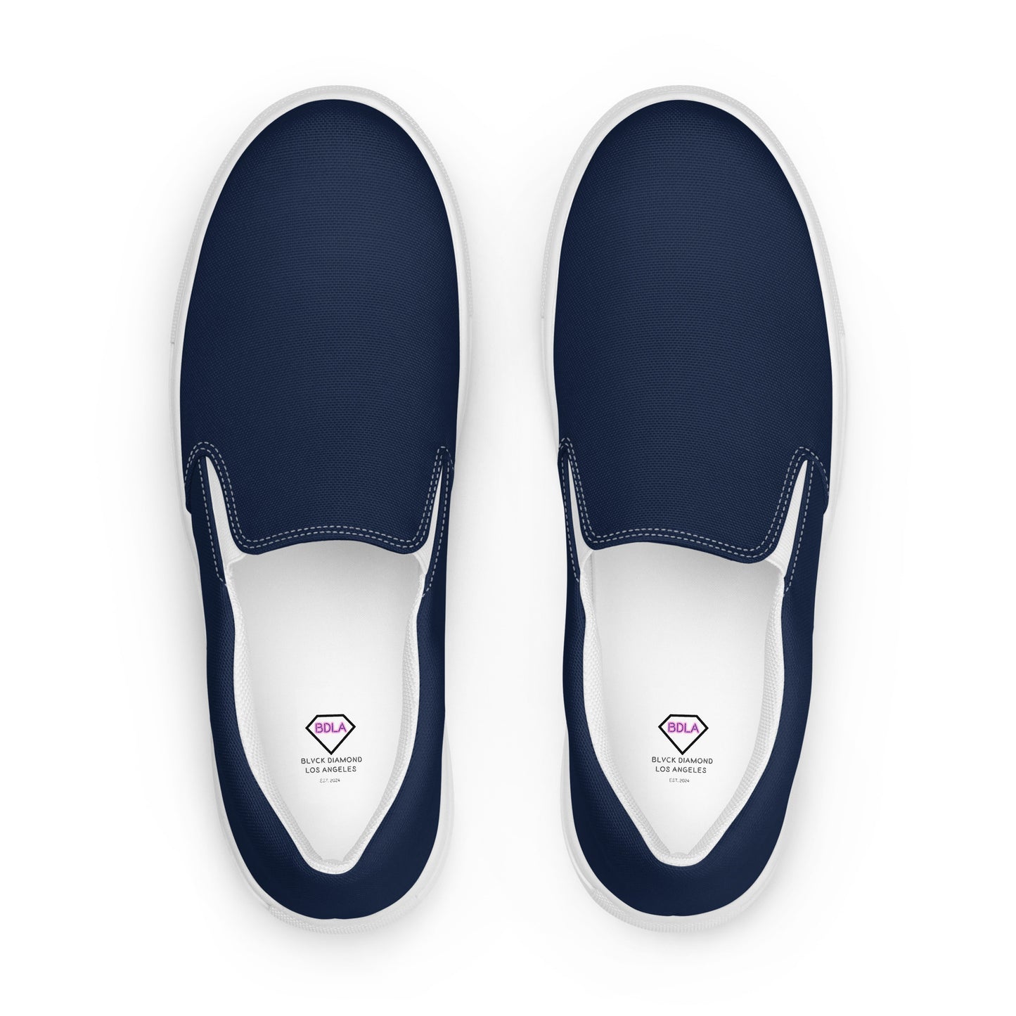 Men’s slip-on canvas shoes Navy