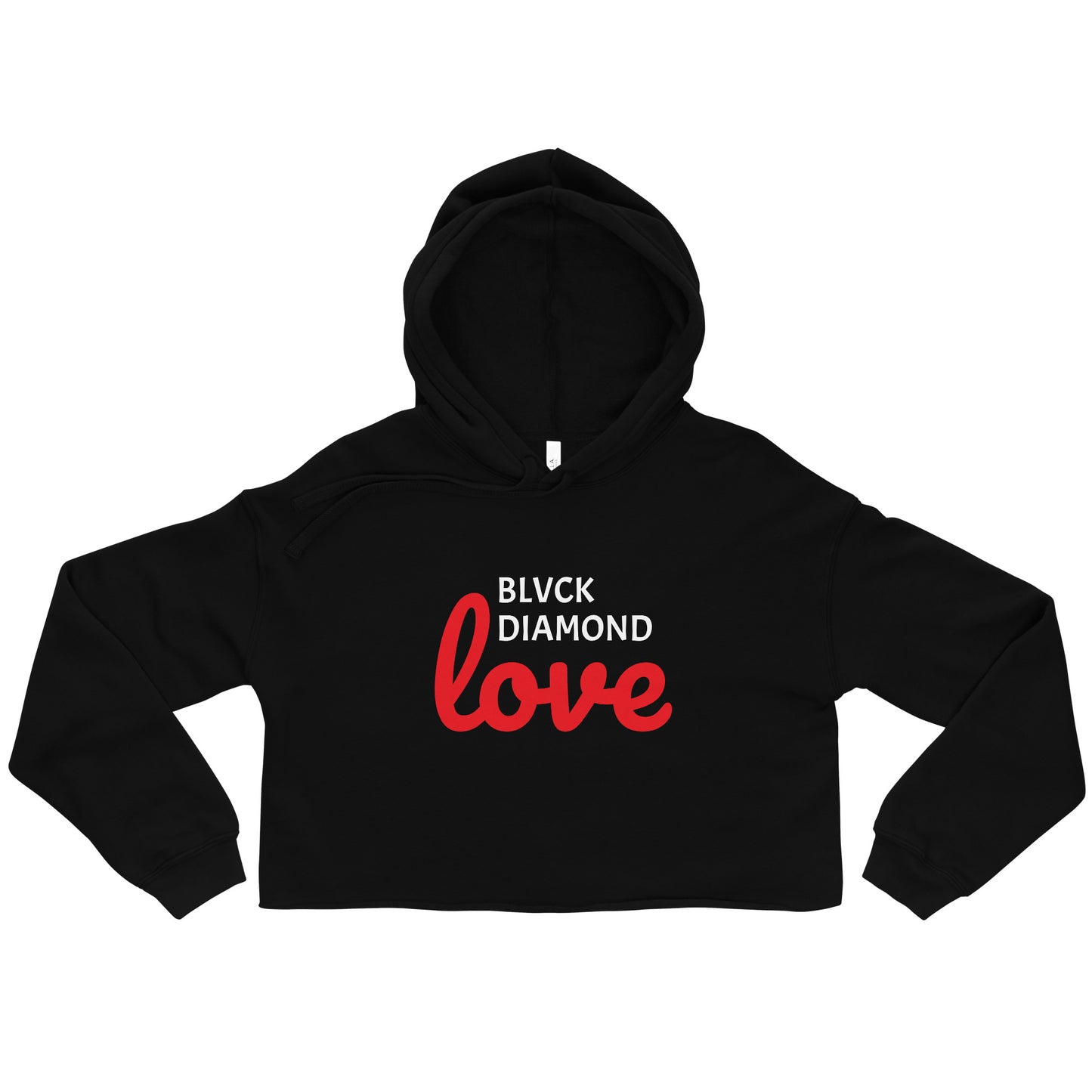 Blvck Diamond Love Crop Hoodie